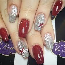 50 Festive Christmas Acrylic Nail Designs 2019 Stylish F9 Christmas Present Nails Cute Christmas Nails Christmas Present Nail Art