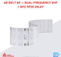 AD Belt DF - Dual-Frequency (UHF + NFC) RFID Inlay / Label ...