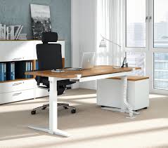 Abschließbarer rollcontainer von könig & neurath. Hohenverstellbarer Schreibtisch Manuell Konig Neurath Talo S Kaufen