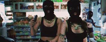 Ski mask features the embroidered heartbreak logo at the top near the forehead & embroidered sniper gang logo on. Pretty Girl With Ski Mask And Money Page 1 Line 17qq Com