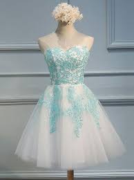 White Sweet 16 Dresses Strapless Sweet 16 Dress Short Sweet 16 Dress Cute Sweet 16 Dress Sw00019 Light Blue Prom Dress Prom Dresses For Teens Strapless Homecoming Dresses