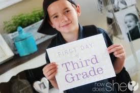 Patrick's day, stretch your third grader's social studies and math skills with this fun, cooperative learning game. First Day Of School Printables Free Exclusive Set For First Day Photos