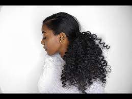 D I Y Ponytail No Crochet No Drawstring Easy Hairstyle In 2018 Youtube Hair Styles Easy Hairstyles Diy Ponytail