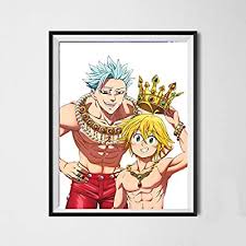 7 deadly sins dragon ball z. Buy Seven Deadly Sins Ban Meliodas Nanatsu No Taiza Manga Anime Canvas Poster Wall Art Print 8 X 10 Inches No Frame Set Of 6 Online In Taiwan B08c2clkl8