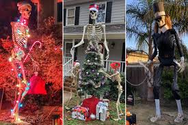 Check spelling or type a new query. Huge Home Depot Skeleton Haunts Thanksgiving Christmas Displays