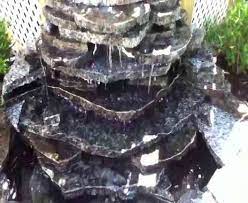 Granite Waterfall 2 Recycled Granite Granite Remnants Pool Water Features