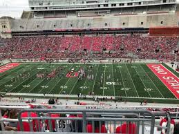 Ohio Stadium Section 20c Home Of Ohio State Buckeyes