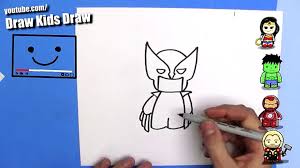 Shirt collar, buttons, belt buckle, and so on — go ahead and draw the body of wolverine, using the examples below to help you move forward… and for sure — take your time! How To Draw Wolverine Easy Chibi Step By Step Kawaii Video Dailymotion