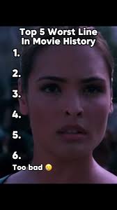 Peores líneas en la historia del cine