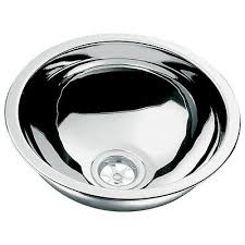 sinks round stainless steel small sink