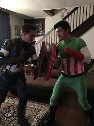 My life changed drastically after i moved the u.s.a when i only though. Captain America Vs Captain Mexico Lol Halloween Costumes Captain America Captain
