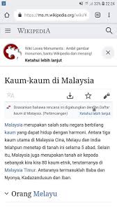 Senarai Kaum Di Malaysia Bukan 14 Info Semasa Hot News Facebook