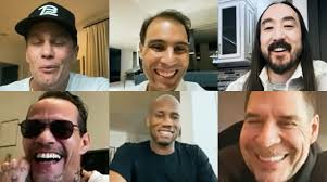 Tom Brady, Rafa Nadal, Steve Aoki, Marc Anthony, Didier Drogba and Marcelo  Claure "Challenge" in Video Call before E1 Series Debut