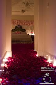 Roses Rose Petals Romantic Proposal Engagement Romantic Surprise Wedding Night Room Decorations Romantic Bedroom Decor