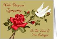If it has been a while since the funeral, acknowledge the time that has passed. Loss Of Co Worker Sympathy Cards From Greeting Card Universe