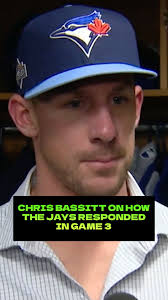 Jays' pitcher, Chris Bassitt shares how he feels about the way the team  responded to game 3. ⁣, ⁣, Watch