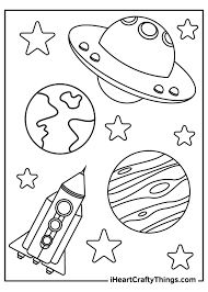 Perhaps one of the most common. Outer Space Coloring Pages Updated 2021
