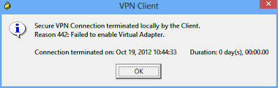 Softether vpn client communicates over a vpn by creating a virtual network adapter on the system. Vpn Client Failed To Enable Virtual Adapter European University Institute