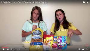 Eating That 7 Foods That We Can't Eat With Braces!!! Rorie Is Getting Braces  In A Couple Of Days So We Decided To Have All The Fo… | Getting Braces,  Food, Pop