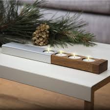 Design Weihnachtsdeko Aus Holz Metall Fur Tisch Fenster Teelichter Teelichthalter Konstantin Slawinski Adventskranz Modern Inkl Kuche Haushalt Wohnen Mobel Wohnaccessoires
