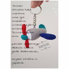 Amigurumi Turkiye Ucak Anahtarlik Tarifi Anahtarlik Baby Knitting Patterns Amigurumi