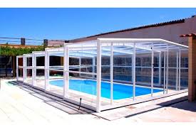 Saphir Abri De Piscine Haut Telescopique Paroies Verticales