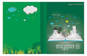 Saatnya menyerahkan hasil desain ini kepada kepala sekolah tempat istri saya bekerja. Free Template Vector Buku Tahunan Format Cdr Guru Corel