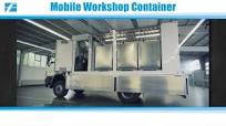 Mobile Workshop Container for maintaining construction machinery and  vehicles
