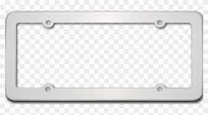 Testing site 1 district home of the butler bulldogs. Blank Metal License Plate Frames Circle Free Transparent Png Clipart Images Download