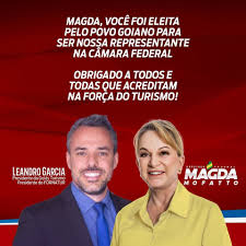 Magda mofatto foi prefeita da cidade turística de caldas novas e está em seu segundo mandato na câmara federal. Magda Mofatto Obrigada Presidente Da Goias Turismo Facebook