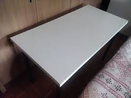 Maybe you would like to learn more about one of these? Ikea Linnmon White Table Top With Black Adils Legs 120 X 60 Cm Furniture Home Living Furniture Tables Sets On Carousell
