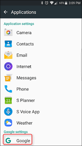 These settings can be used for account sign in, sync, show my activity history, ads settings, ad id reset (advertising identifier), opt out of ads personalization, account restore or recovery, update, remove, password autofill, information. How To Access The Google Settings App On The Samsung Galaxy S7