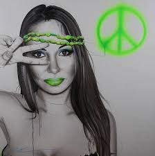 Neon Bird Paintings for Sale