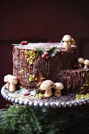 Une Souche De Noel Yule Log Cake Chocolate Yule Log Yule Log Cake Recipe