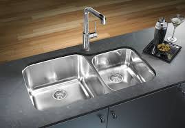 the modern stainless steel kitchen
