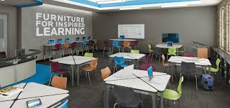 Like All Parts Of A School Today The Library Has Become A Dynamic Learning Environment A Place Whe Computer Lab Design Classroom Interior School Computer Lab