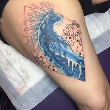 Princess Mononoke Forest Spirit By Kimberly Wall Black Rabbit Tattoo Richmond Va Spirit Tattoo Tree Spirit Tattoo Princess Mononoke Tattoo