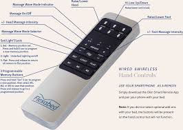 The function will unlock when the mattress support platform is returned to horizontal. Hi Low Remote Control Flexabed