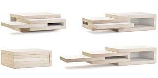 Small coffee tables with storage 11 s xuyuan tables, source: Expandable Furniture Rek Coffee Table