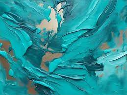 Abstract Acrylic Paint Background