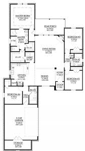 Explore this popular design by the house designers. 653643 Four Bedroom Triple Split House Plan Luxury House Plans Ranch House Plans Dream House Plans