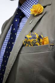 While the lapel flower (or boutonniere) never really went out of style, it's making a big comeback in office attire. Fancy Friday Tie Day In Polka Dots Mens Fashion Well Dressed Men Mens Outfits