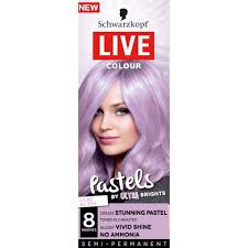 Though 6 weeks is the standard, that actually only covers the time when the hair color is most saturated. Schwarzkopf Live Colour Pastels Lilac Blush Ebay