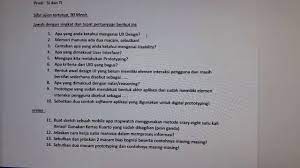 Kisi Kisi Uas Ui Ux Design Berikut Contoh Soal Ahmadhanafi Com