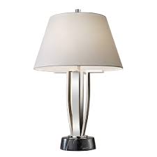 Dimension and texture bring character to your home, as the sculpted fabrics of solera soft roman shades are full of flowing contour. Art Deco Table Lamp In Polished Nickel Black Marble Base Whtie Shade