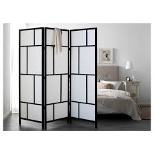 Risor Room Divider White Black 85x72 7 8 Ikea In 2020 Ikea Room Divider Temporary Room Dividers Room Divider Screen