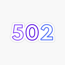 More area codes, including those outside of kentucky, are found on the areacode.org. 502 Area Code Sticker By Leahwilkinson Redbubble