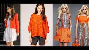 Como Combinar La Ropa Color Naranja Youtube