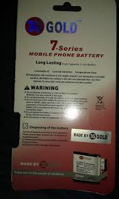 3G Gold battery for Micromax X333 ...