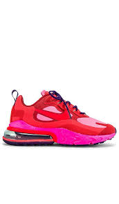 Air Max 270 React Sneaker In Mystic Red Burnt Crimson Pink Blast Habanero Red Court Nike Air Air Max 270 Air Max